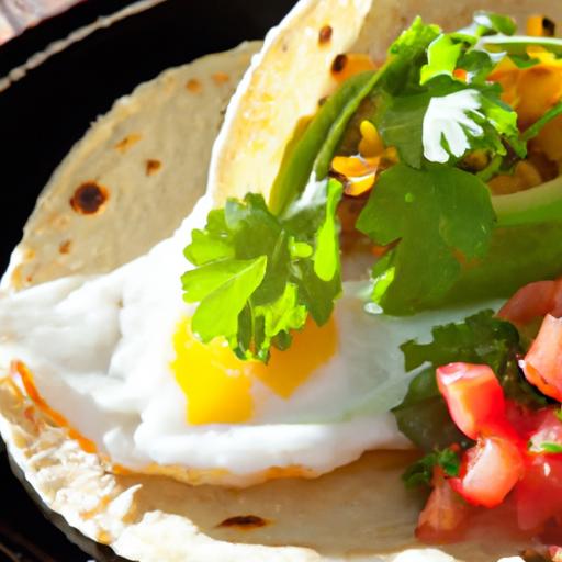 Sunrise Sizzle: Crafting the Perfect Egg & Veggie Taco