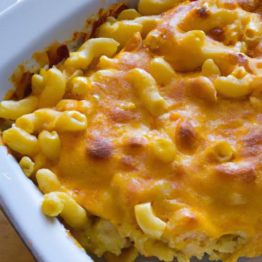 Cheesy delight: The Ultimate Mac and Cheese Pizza Casserole