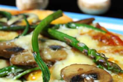 Savor the Flavor: Roasted Garlic & Mushroom Pizza Delight