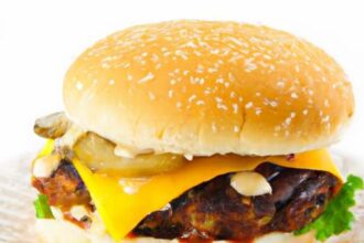 Savor the Ultimate BBQ Burger: A Flavor-Packed Delight