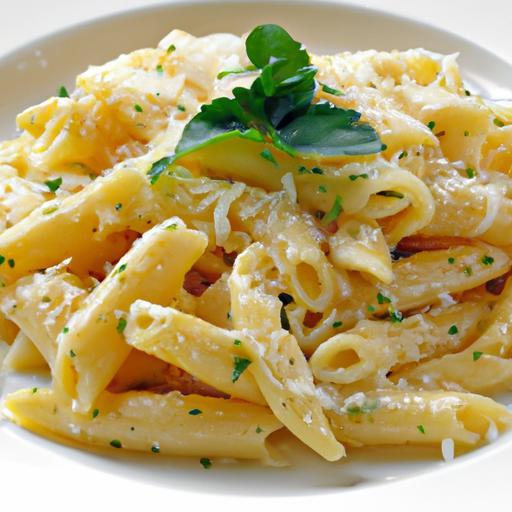 Indulge in Creamy Garlic Parmesan Pasta: A Flavorful Delight