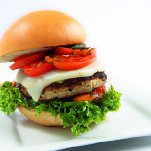 Caprese Burger Delight: A Fresh Twist on Classic Flavor