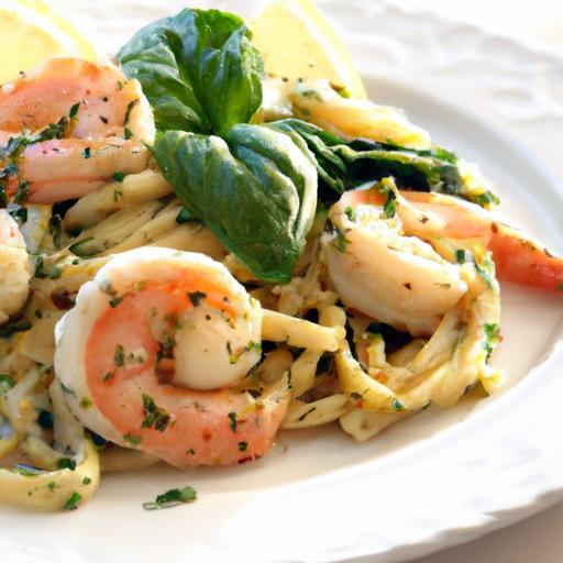 Savor the Flavor: Easy Pesto Shrimp Pasta Recipe Delight