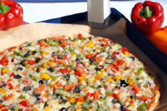 Mediterranean Pizza Magic: A Flavorful Slice of Sunshine