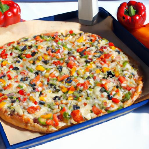 Mediterranean Pizza Magic: A Flavorful Slice of Sunshine