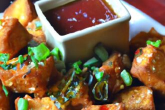 Crunchy Air Fryer Buffalo Tofu: Spicy, Crispy, Easy!