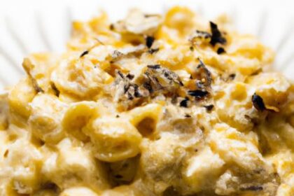 Indulgent Truffle Mushroom Mac and Cheese: A Savory Twist
