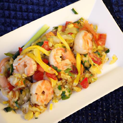 Sizzling Shrimp & Veggie Skillet: A Healthy Flavor Boost