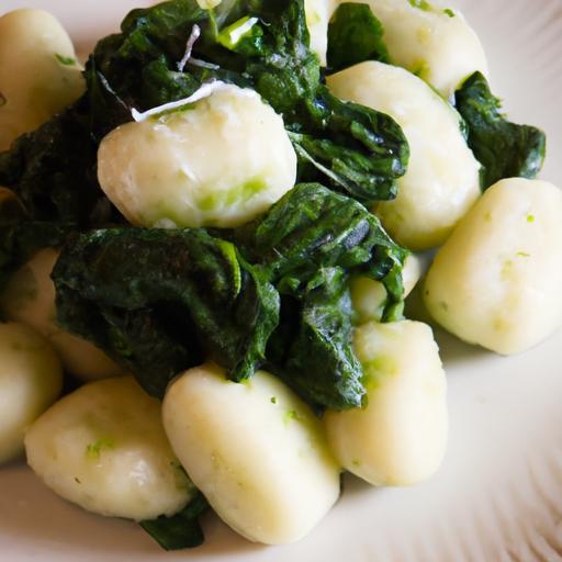 Velvety Creamy Spinach Gnocchi: A Comfort Food Delight