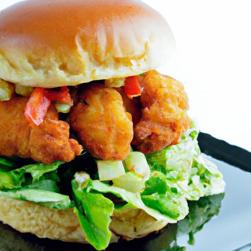 Sweet Crunch Delight: The Ultimate Honey Fried Chicken Sandwich