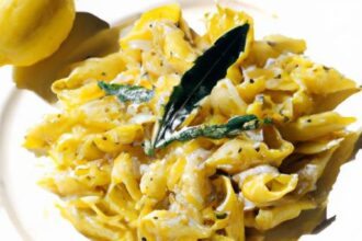 Zesty Lemon Ricotta Pasta: A Creamy Citrus Delight Recipe