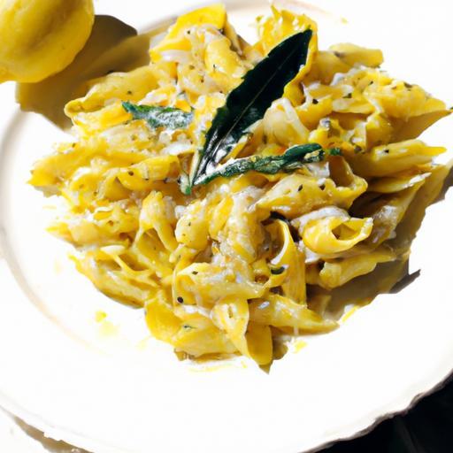 Zesty Lemon Ricotta Pasta: A Creamy Citrus Delight Recipe
