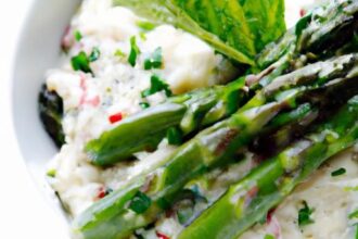 Creamy Asparagus Risotto: A Springtime Italian Delight