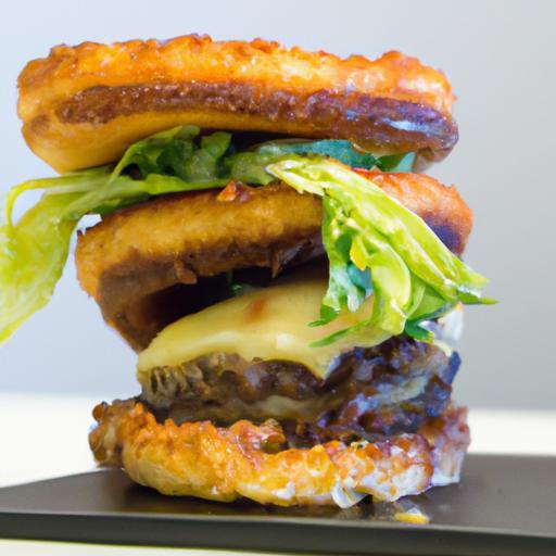 Crunchy Delight: The Ultimate Onion Ring Burger Experience