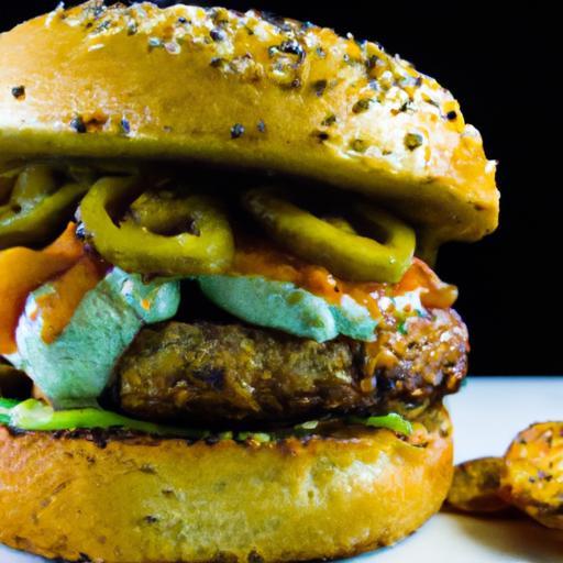 Savor the Spice: The Irresistible Hatch Green Chile Burger