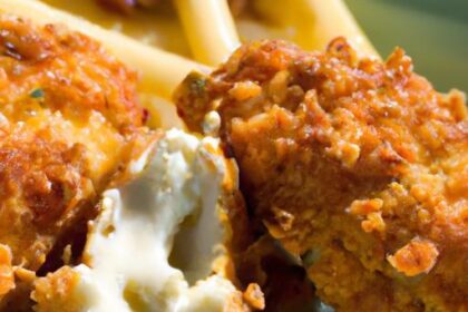 Crispy Jalapeño Cheese-Stuffed Fried Chicken Delight