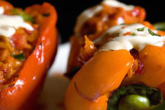 Spicy Buffalo Chicken Stuffed Peppers: Flavor Packed Bites