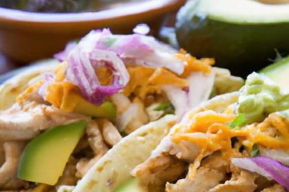 Flavorful Chicken Tacos with Creamy Avocado Twist