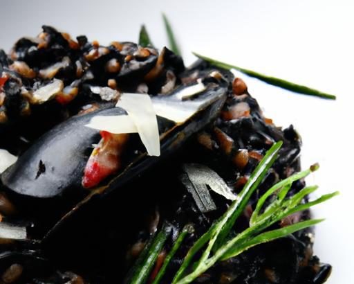 Ink-Black Elegance: Exploring Risotto al Nero di Seppia