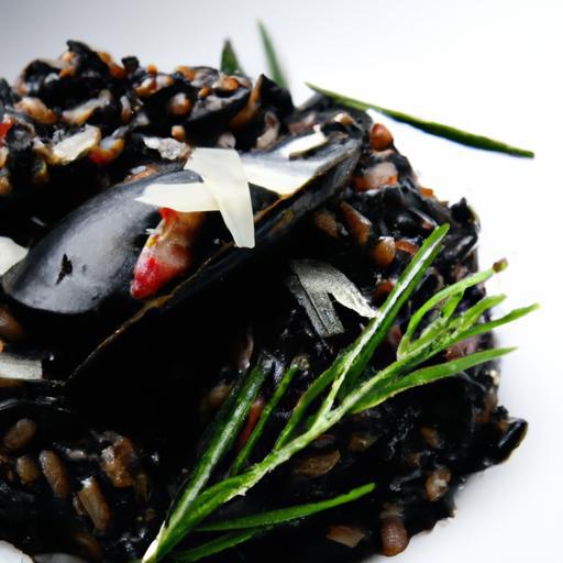 Ink-Black Elegance: Exploring Risotto al Nero di Seppia