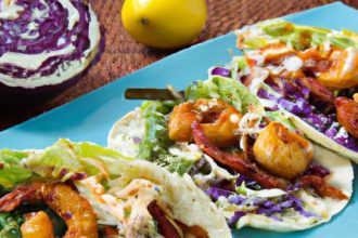 Crisp Cabbage Slaw Shrimp Tacos: A Flavor Burst Guide