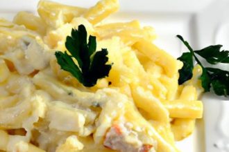 Creamy One-Pot Cheesy Chicken Pasta: Easy & Delicious!