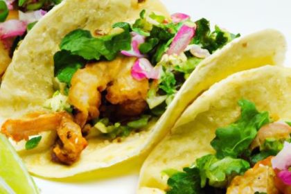 Zesty Cilantro Lime Shrimp Tacos: Fresh Flavor Fiesta