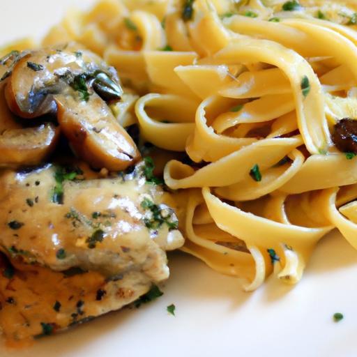 Savor the Flavor: Irresistible Chicken Marsala Pasta Recipe