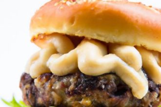 The Ultimate Mac and Cheese Burger: Comfort Meets Creativity