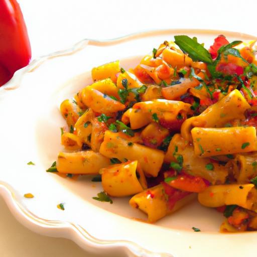 Roasted Red Pepper Pasta: A Vibrant Twist on Classic Comfort