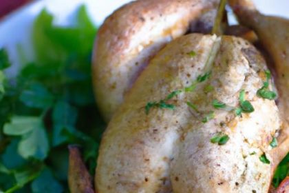 Herb-Infused Slow-Roasted Chicken: A Flavorful Journey