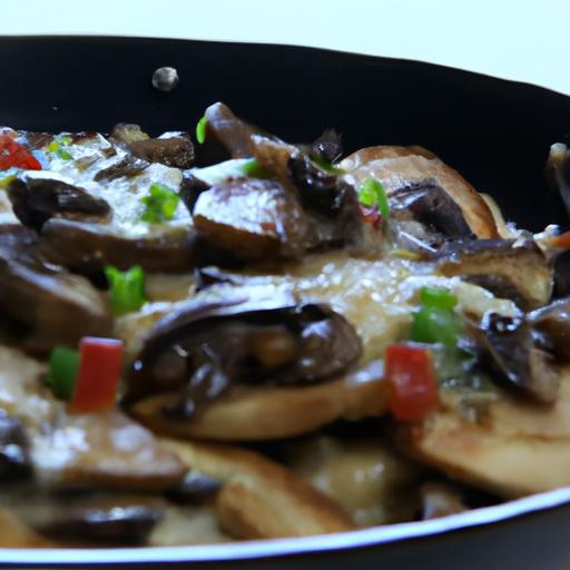 Savor the Flavor: Creamy Chicken & Mushroom Skillet Delight