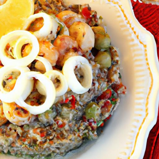 Savory Seafood and Quinoa casserole: A Nutritious delight