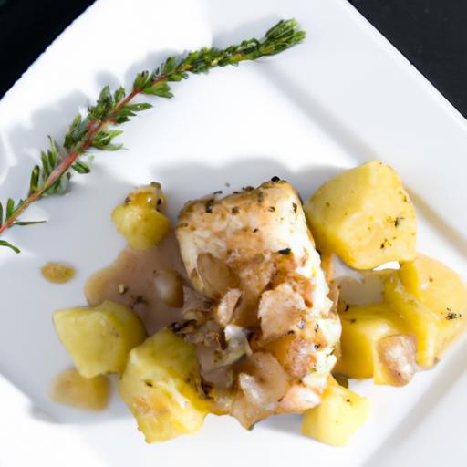 baked fish with Potatoes: A Crispy, Flavorful delight