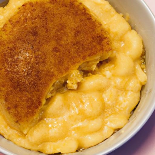 Golden baked Mac & Cheese with Crispy Breadcrumb Topping