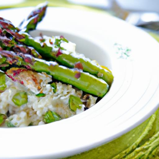 Spring Elegance: Mastering the Art of Asparagus Risotto