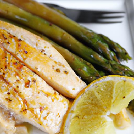 Zesty Sheet pan Lemon Garlic Chicken with Roasted Asparagus