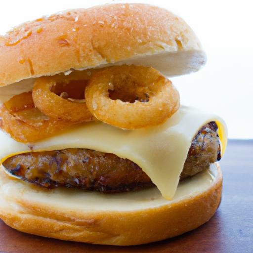 Crunchy Delight: The Ultimate Onion Ring Burger Experience
