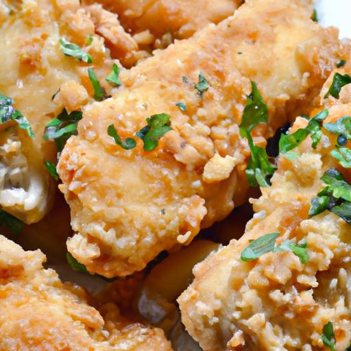 Crispy Garlic Parmesan Chicken Tenders: A Savory Delight