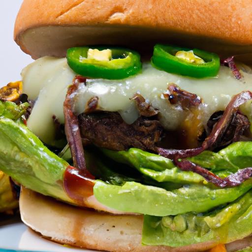 Savoring the ‌Zesty⁣ Charm of⁤ the⁢ Hatch Green Chile Burger