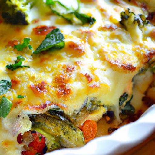 Ultimate Cheesy Vegetable Casserole: Comfort and Flavor Combined