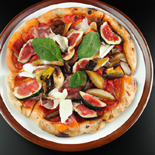Sweet & Savory Harmony: The art of Fig and Prosciutto Pizza