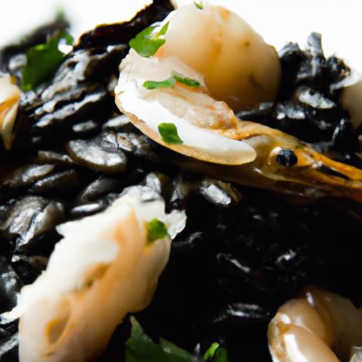 Ink-Black Elegance: Exploring Risotto al Nero di Seppia