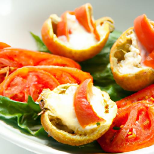 Crispy Air‌ Fryer Caprese⁣ Stuffed Tomatoes:⁢ A Tasty‍ Twist