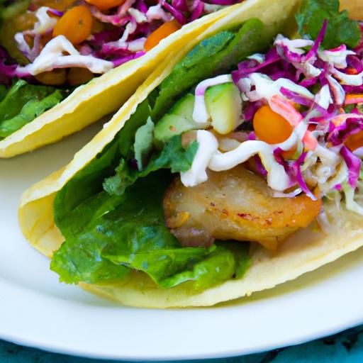 Crunchy Cabbage Slaw Fish Tacos: Fresh Flavor Fusion