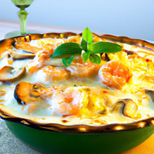 Golden Layers: A Delectable Seafood and Veggie Gratin Guide