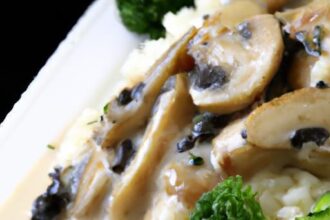 Savor the Flavor: Creamy Chicken & Mushroom Skillet Delight