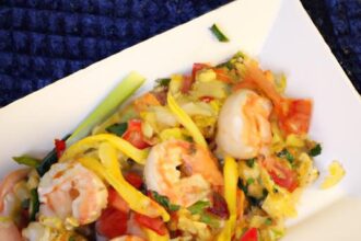 Sizzling Shrimp & Veggie Skillet: A Healthy Flavor Boost