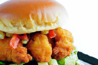 Sweet Crunch Delight: The Ultimate Honey Fried Chicken Sandwich