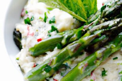 Creamy Asparagus Risotto: A Springtime Italian Delight